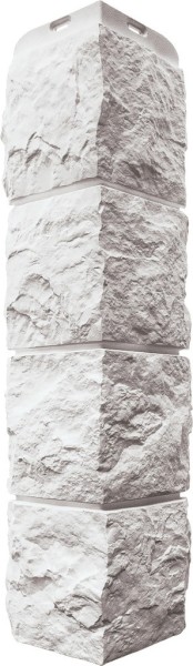 Угол наружный Альта-Профиль Туф ЭКО Белый купить в Шилке