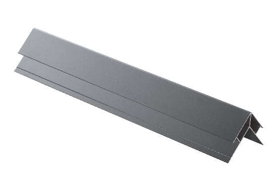 Угловой элемент наружный, алюминиевый, серый купить в Шилке