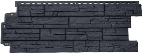 Фасадная панель Grand Line Сланец графит купить в Шилке