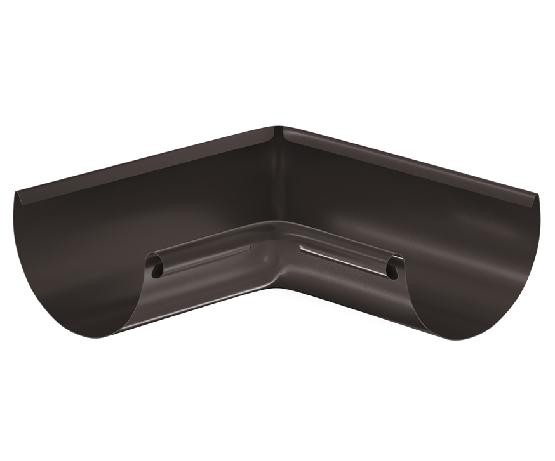 Водосток Aquasistem, система 125x90 - Угол желоба, внутренний 90° RR 32 Тёмно Коричневый купить в Шилке