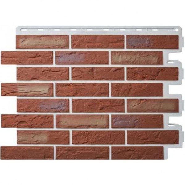 Фасадная панель Альта-Профиль Кирпич Рижский 02 купить в Шилке