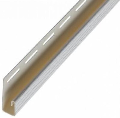 J-профиль Альта-профиль для откоса универсального Альта Декор (отделочные элементы) Белоснежный