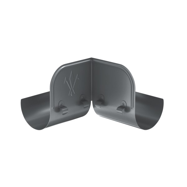 Водосток Aquasistem, система 125x90 - Ограничитель перелива угловой RR 23 Маренго купить в Шилке