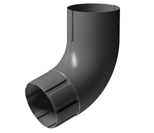 Колено 72° D90 Döcke STAL PREMIUM Графит, (RAL 7024) купить в Шилке