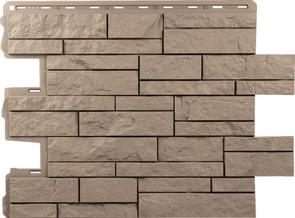 Фасадная панель Альта-Профиль Шотландия Бежевый купить в Шилке