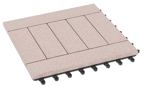 Модульный паркет ДПК GRINDERDECO Комфорт 5 Выбеленный дуб купить в Шилке