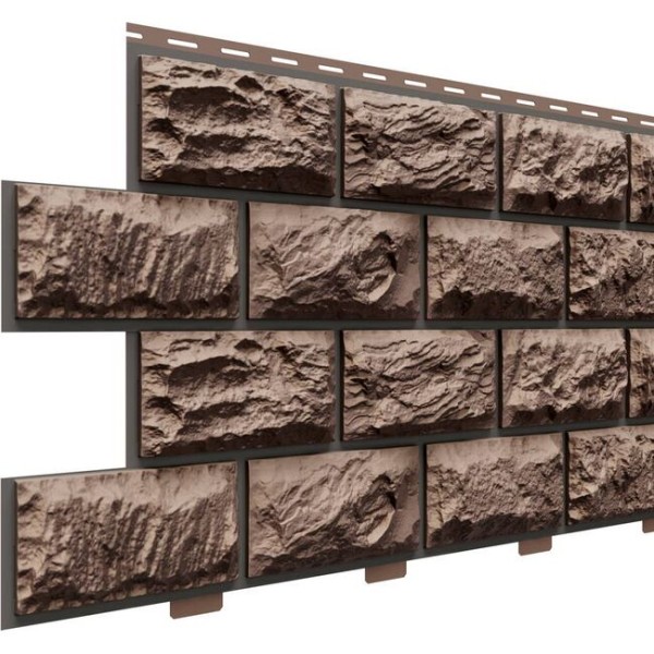 Фасадная панель Доломит, Альпийский Премиум Турмалин купить в Шилке