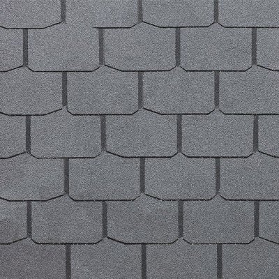 Гибкая черепица Docke, коллекция Крона – Серый