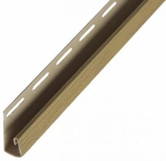 J-профиль Альта-профиль для откоса универсального Альта Декор (отделочные элементы) Песчаный купить в Шилке