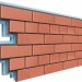 Термопанели Доломит Кирпич 40 мм Красный купить в Шилке