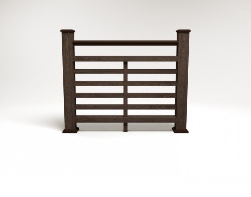 Ограждение из ДПК FG4 венге купить в Шилке