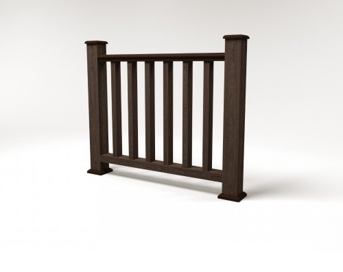 Ограждение из ДПК FG5 венге купить в Шилке