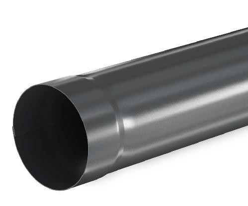 Водосток Aquasistem, система 125x90 - Труба водосточная 1.00м RAL 7024 Тёмно-серый купить в Шилке