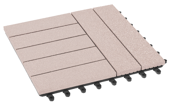 Модульный паркет ДПК GRINDERDECO Комфорт 4 Выбеленный дуб купить в Шилке