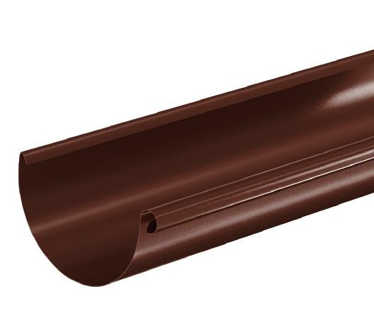 Водосток Aquasistem, система 150/100 - Водосточный желоб 3.00м RAL 8017 Коричневый купить в Шилке