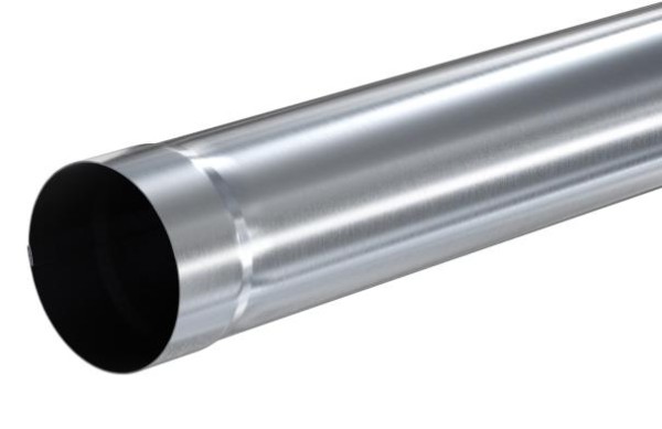 Водосток Aquasistem, Система 125x90 - Соединительная труба 3 метра оцинковка купить в Шилке