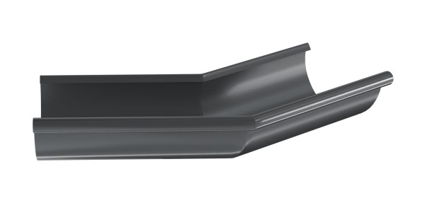 Водосток Aquasistem, система 125x90 - Угол желоба, наружный 135° RR 23 Маренго купить в Шилке