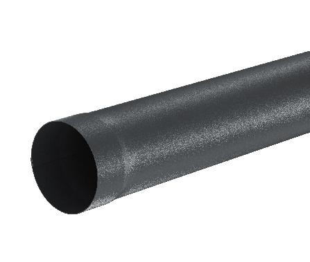 Водосток Aquasistem, Система 150/100 - Труба водосточная 1.00м RR 23 Маренго matt купить в Шилке