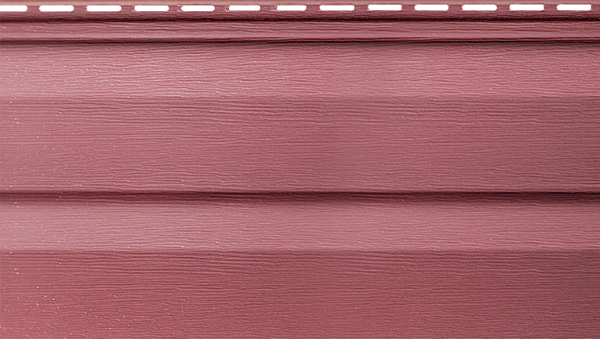 Виниловый сайдинг Канада плюс премиум, гранатовый купить в Шилке