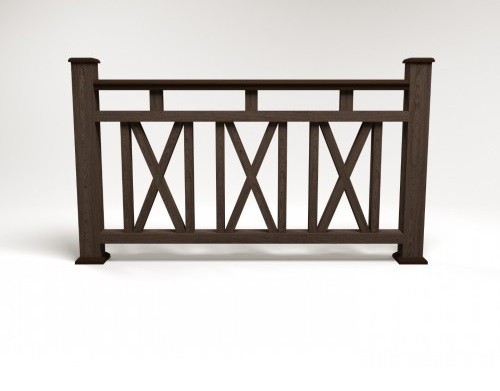 Ограждение из ДПК FG3 венге купить в Шилке