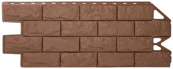 Фасадная панель Альта-Профиль Фагот ЭКО Терракотовый купить в Шилке