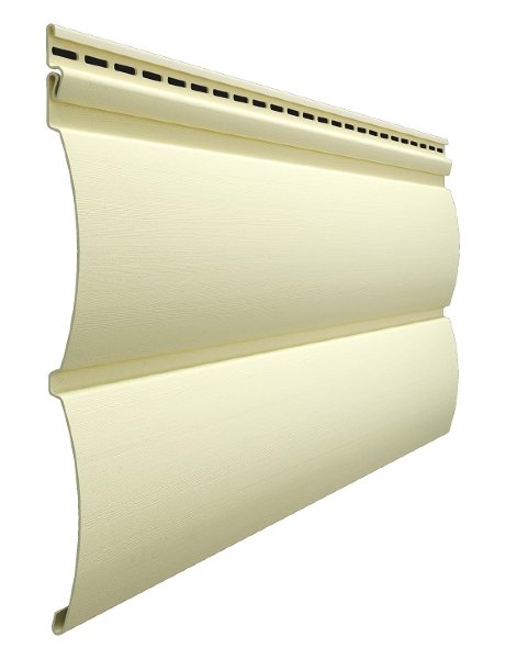 Виниловый сайдинг docke (дёке) - blockhaus D4,7T ( под бревно), банан купить в Шилке