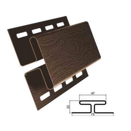 H-профиль, коричневый купить в Шилке