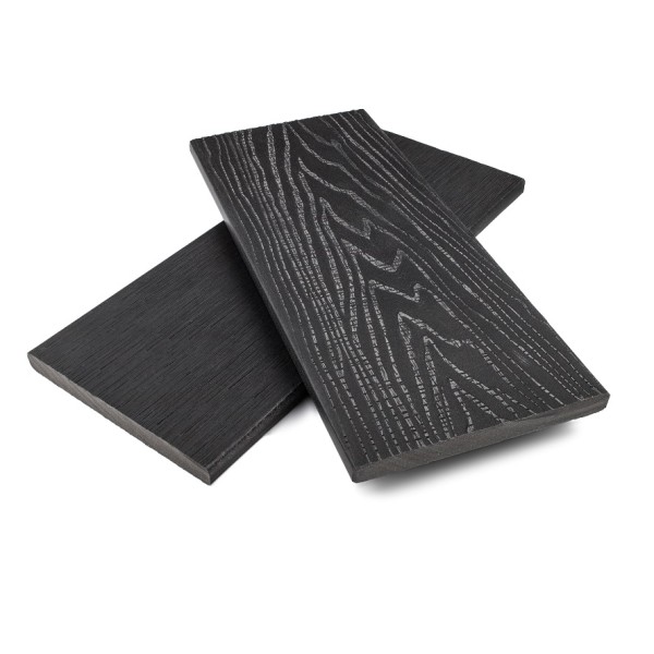 Заборная доска ДПК NanoWood Nature 3D полнотелая Антрацит купить в Шилке