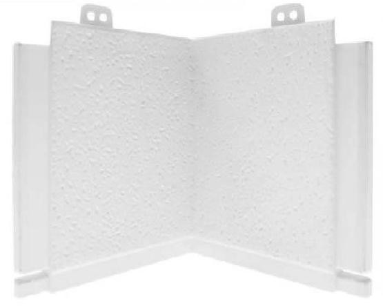 Угол добора Альта-профиль Альта Декор (отделочные элементы) Белоснежный купить в Шилке