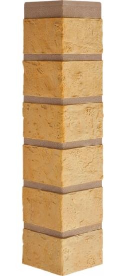 Наружный угол кирпич (желтый), 0,47 х 0,1м купить в Шилке