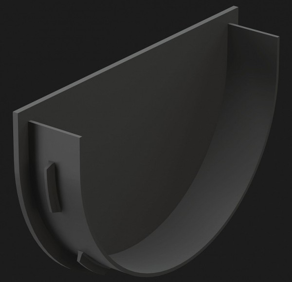 Заглушка воронки Docke Premium ПВХ - Графит купить в Шилке