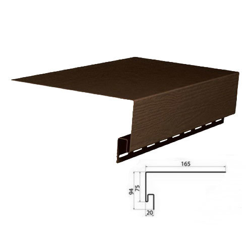Околооконная планка, коричневая купить в Шилке