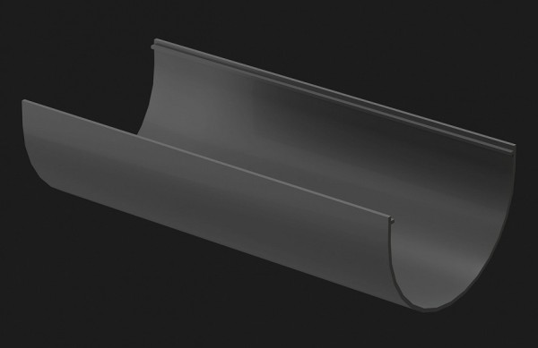 Желоб водосточный Docke Premium ПВХ - Графит купить в Шилке