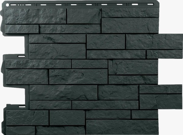 Фасадная панель Альта-Профиль Шотландия Графит купить в Шилке