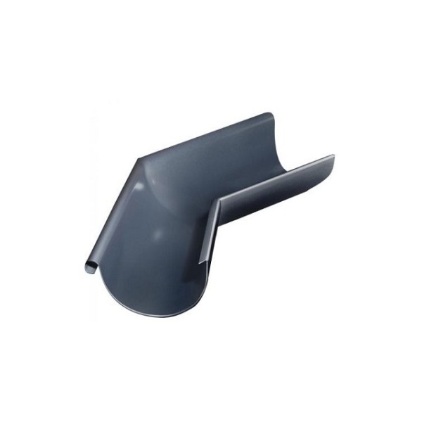 Водосток Grand Line 125x90 – Угол наружный 135° RAL 7024 купить в Шилке