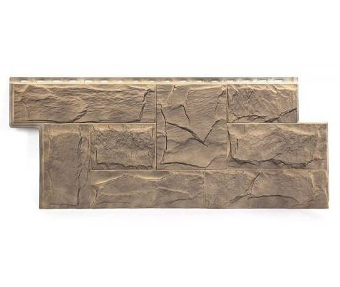 Фасадная панель T-Сайдинг-Гранит Леон ЭКО-2 Сосна купить в Шилке