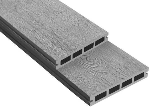 Террасная доска ДПК Outdoor 3D NEVADA/CALIFORNIA серая купить в Шилке