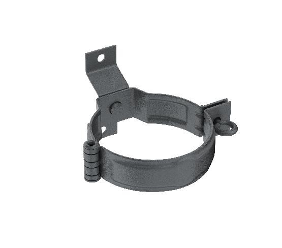 Водосток Aquasistem, Система 125/90 - Декоративный хомут трубы под дерево с комплектом крепления RR 23 Маренго matt купить в Шилке