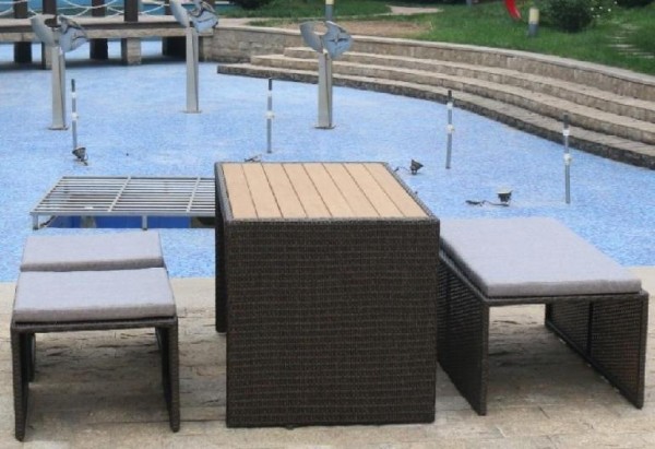 Диван-Трансформер AFINA плетеный из иск. ротанга S330A-W63 Brown купить в Шилке