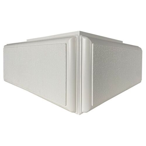 Угол Наружный к Фасадным Термопанелям Доломит Дагестанский Камень 400 мм Белый купить в Шилке