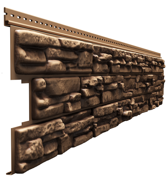 Сайдинг Виниловый Деке Rocky Кедровый орех купить в Шилке