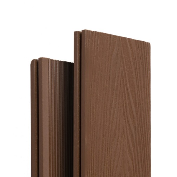 Террасная доска Ecodecking Экстра 3D полнотелая Шоколад купить в Шилке