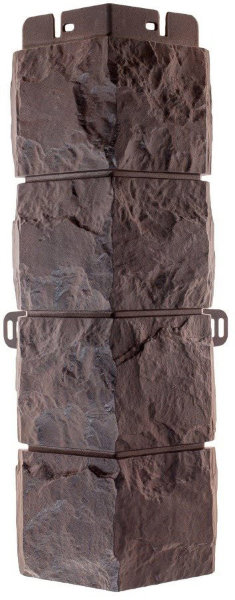 Фасадная панель Наружный угол фагот (чеховский), 0,45 х 0,13м (н) купить в Шилке