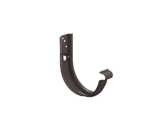 Водосток Aquasistem, Система 150/100 - Крюк универсальный с комплектом крепления RR 32 Тёмно-коричневый matt купить в Шилке