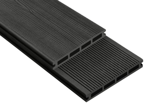 Террасная доска ДПК Outdoor 3D STORM/Вельвет черная купить в Шилке