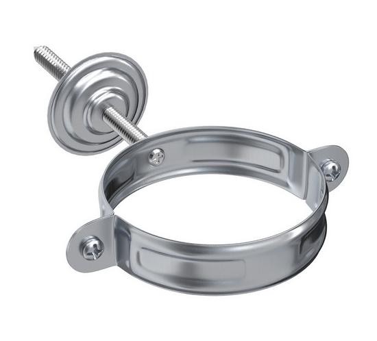 Водосток Aquasistem, Система 150/100 - Хомут для крепления трубы оцинковка купить в Шилке