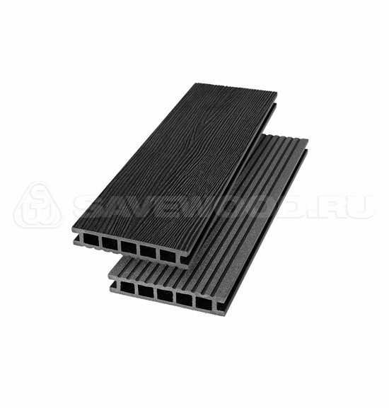 Террасная доска из ДПК SW Ornus радиальный распил черный купить в Шилке
