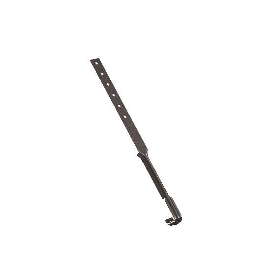 Водосток Aquasistem, система 150/100 - Поддержка желоба RR 32 Тёмно-Коричневый купить в Шилке