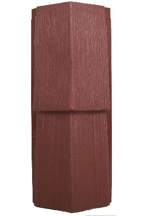 Угол T-Сайдинг-Щепа пихта ЭКО-1 Браун купить в Шилке