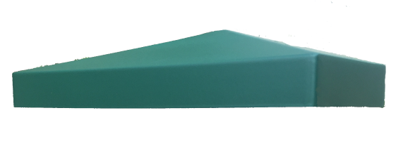 Крышка столба зелёная купить в Шилке